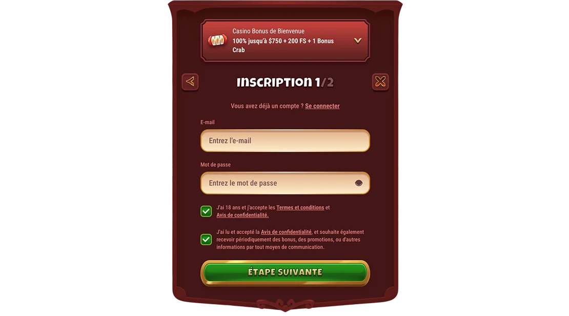 Magius Casino connexion